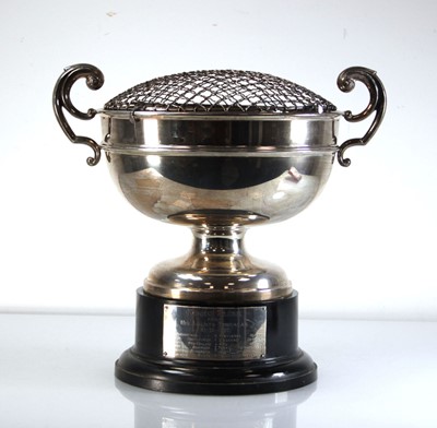Lot 264 - A silver two-handled footed bowl, Birmingham...