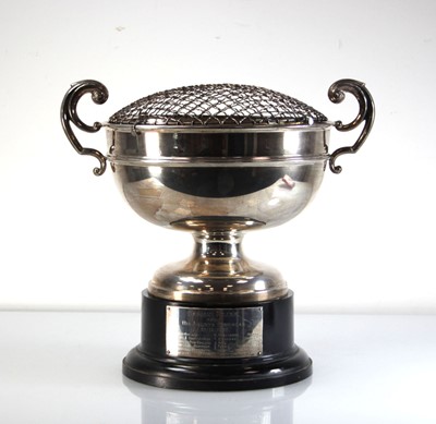 Lot 264 - A silver two-handled footed bowl, Birmingham...