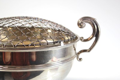 Lot 264 - A silver two-handled footed bowl, Birmingham...