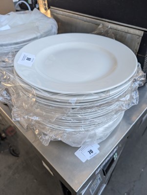 Lot 656 - Approx. 24 Churchill 31cm white dinner plates