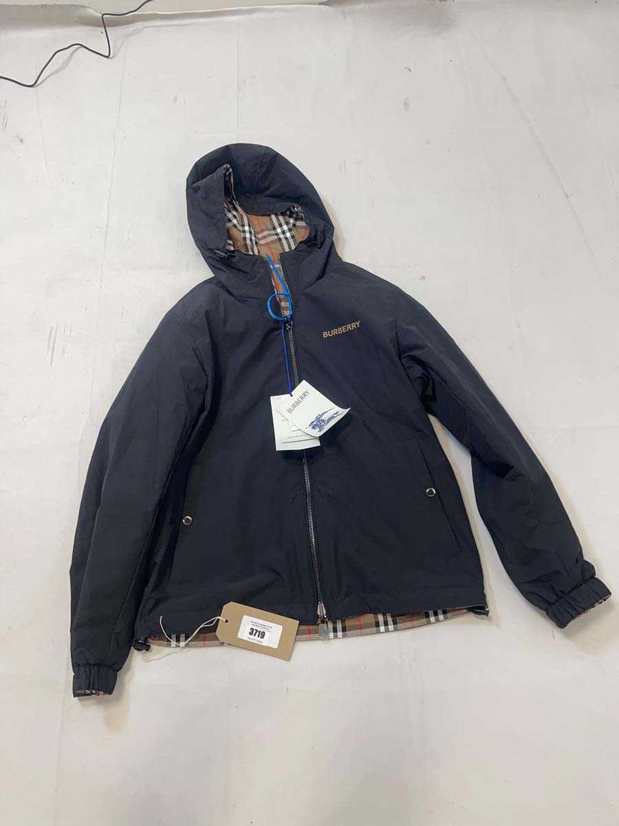Lot 3719 - Burberry reversible black / brown check...