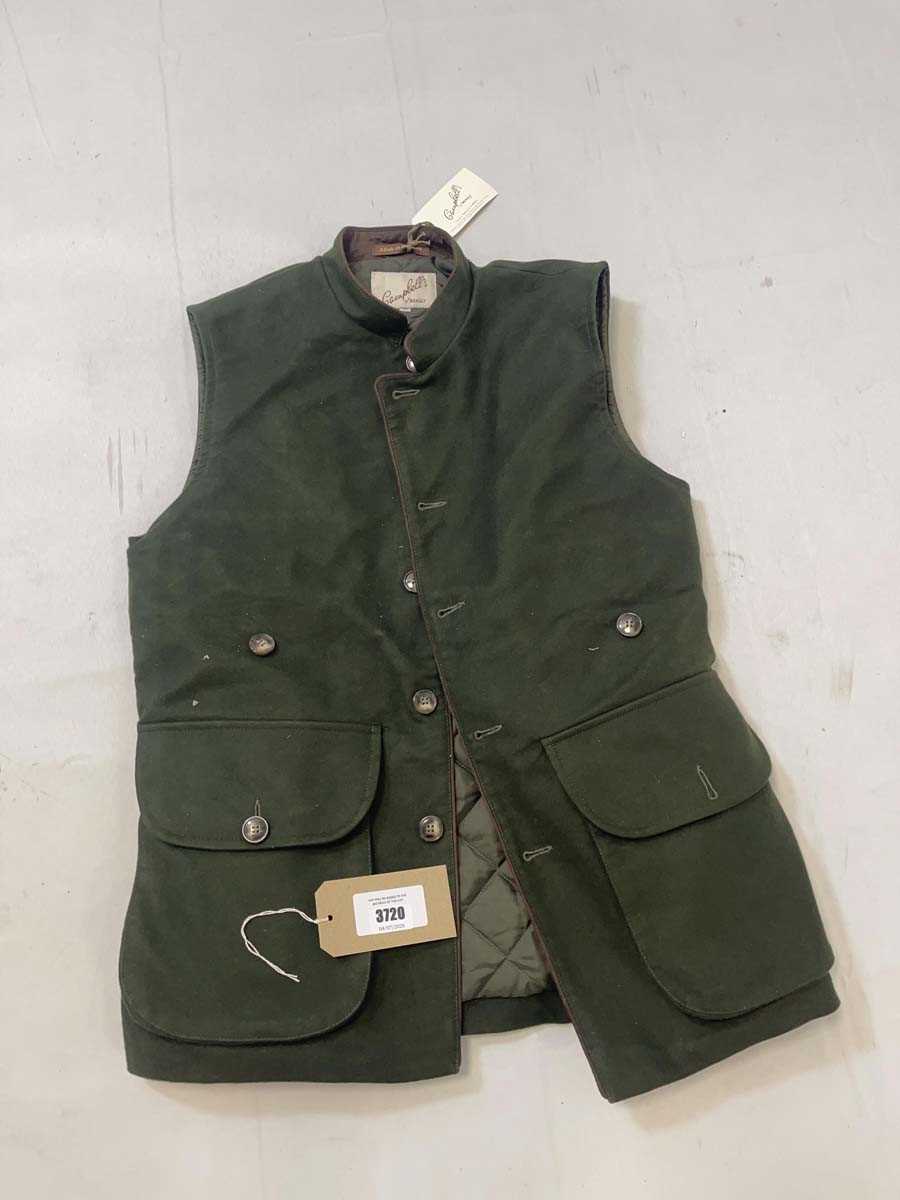 Lot 3720 - Campbell's of Beauly field nehru gilet in...
