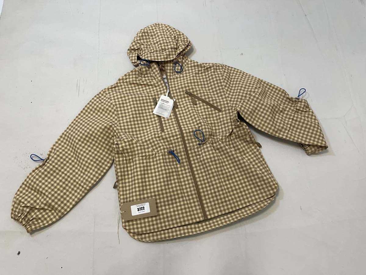 Lot 3722 - Damson Madder matilda raincoat in brown size 8...
