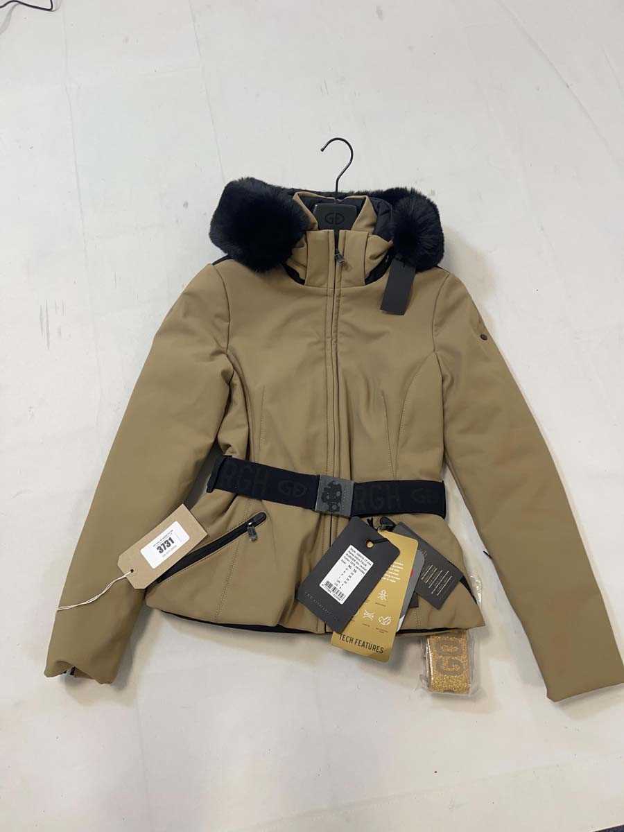 Lot 3731 - Goldbergh hida faux border ski jacket in...