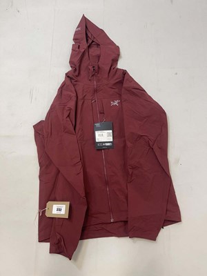 Lot 3732 - Arcteryx gamma hoody in marron size medium...