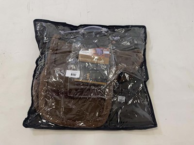 Lot 3737 - Supreme Prdoucts sheepskin numnah in brown...