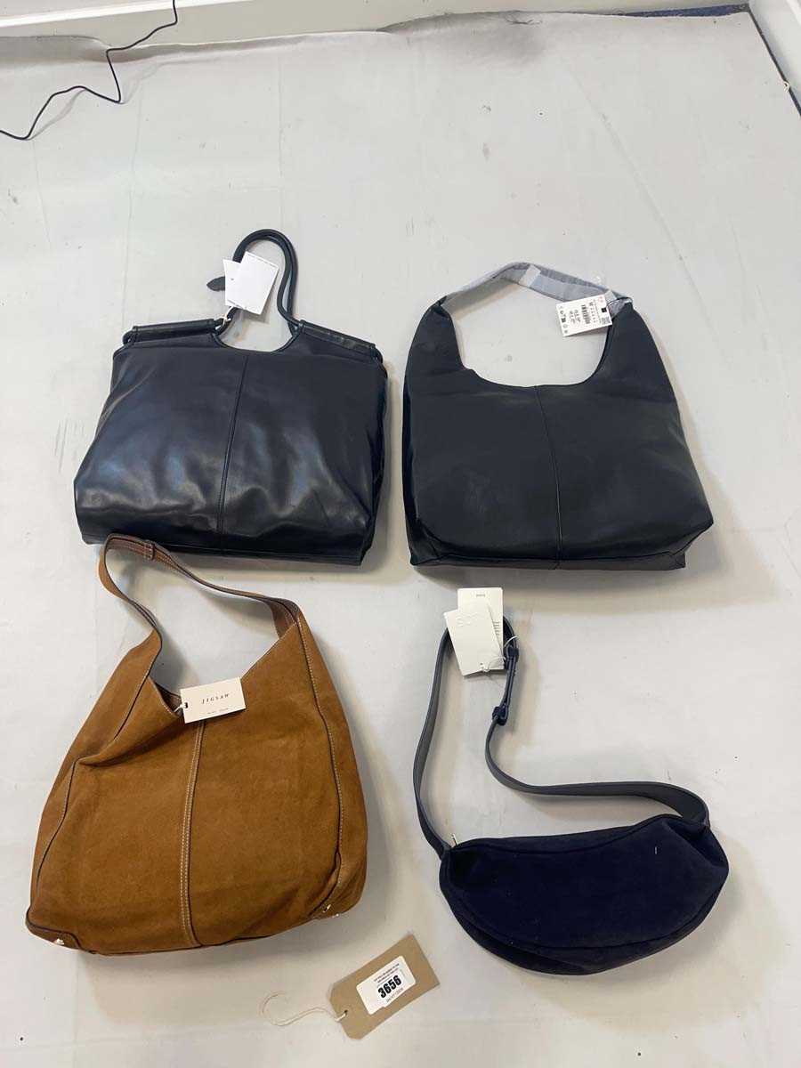 Lot 3656 - 4x Handbags to include Jigsaw, COS, & Other...