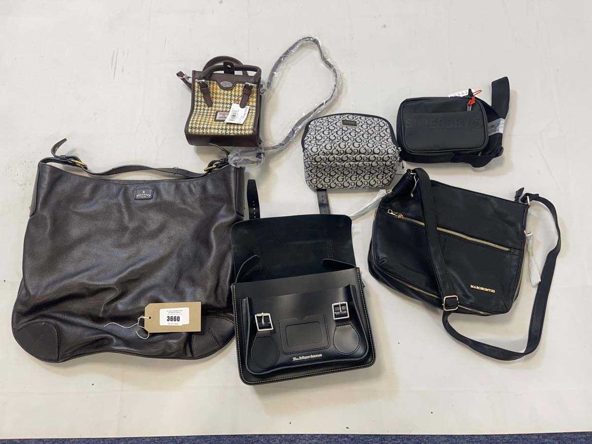 Lot 3660 - 6x Bags to include Dr Martens, Glen Appin,...