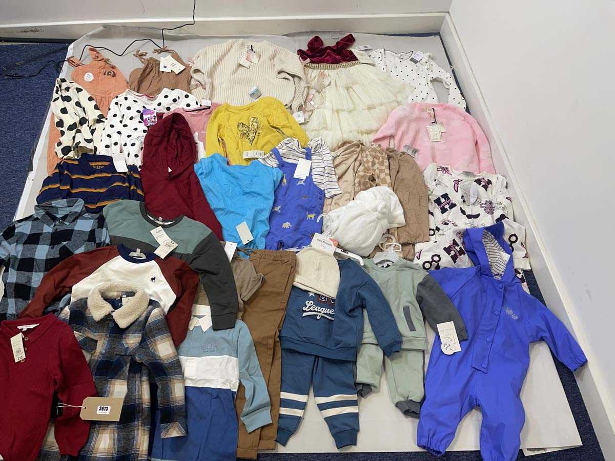 Lot 3673 - Children's clothing to include Next, John...