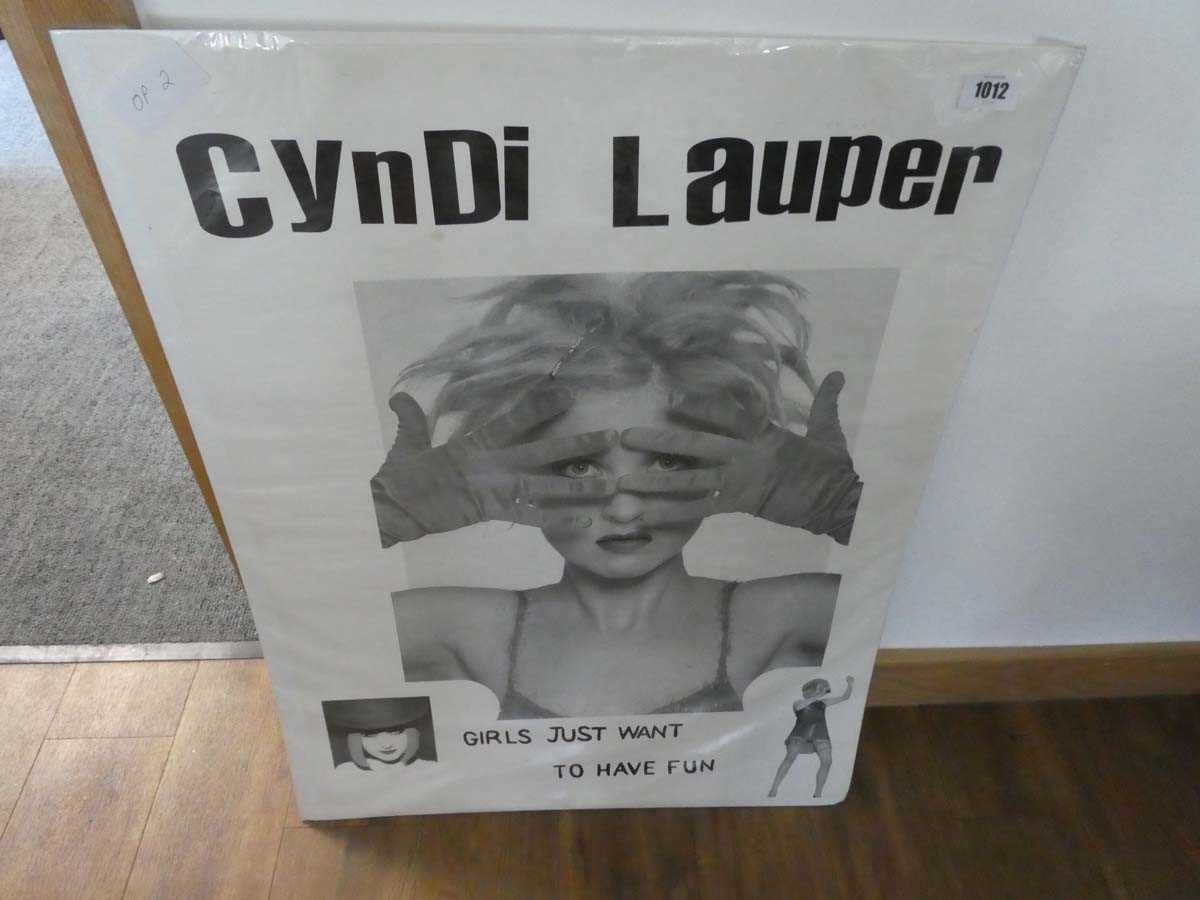 Lot Cyndi Lauper Girls Just Want To Have Fun poster