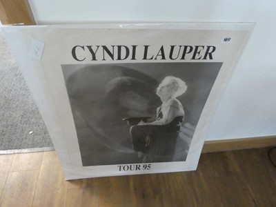 Lot Cyndi Lauper Tour 95 poster