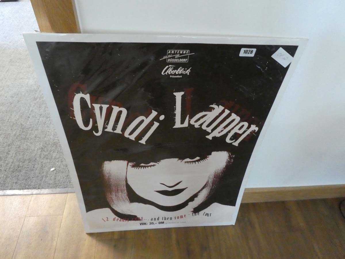 Lot Cyndi Lauper Twelve Deadly Cyns German tour...