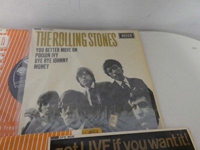 Lot Small collection of Rolling Stones 7" singles...