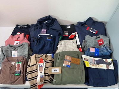 Lot 3479 - 16x adults clothing Puma, Aeropostale, Ted...