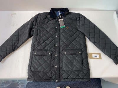 Lot 3480 - Men's Crew Clothing Company quilted black...