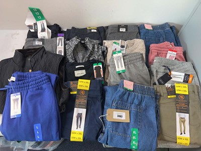 Lot 3482 - 16x adults clothing Jack Wills, Aeropostale,...