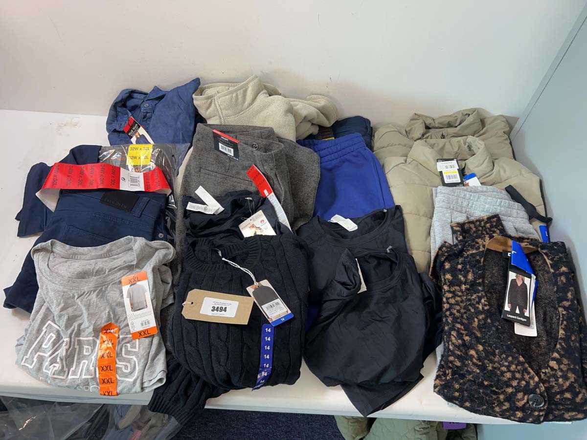 Lot 3494 - 16x adults clothing DKNY, Mondetta, Elle,...
