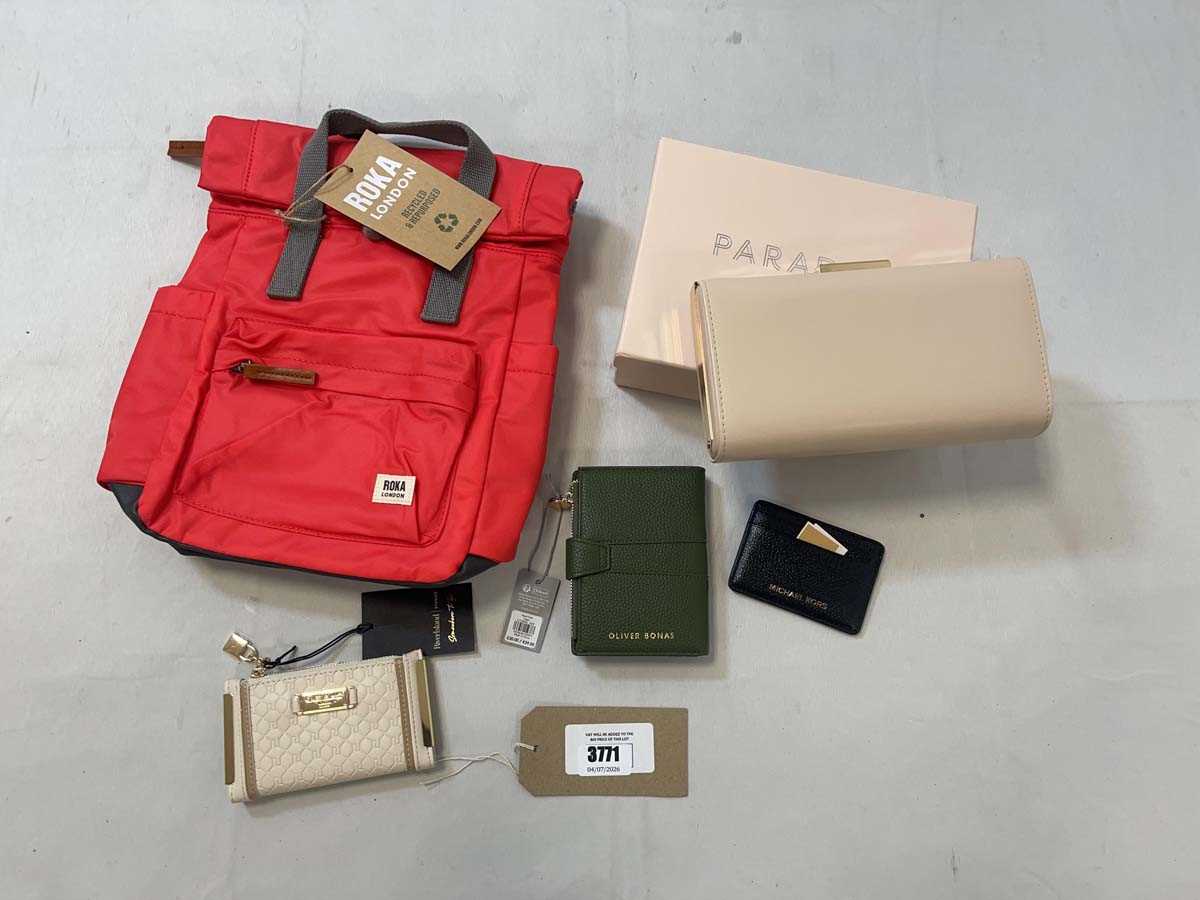 Lot 3771 - 5x Bags / purses to include Michael Kors,...