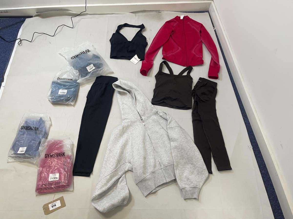 Lot 3775 - Gym Shark & T/ALA sportswear