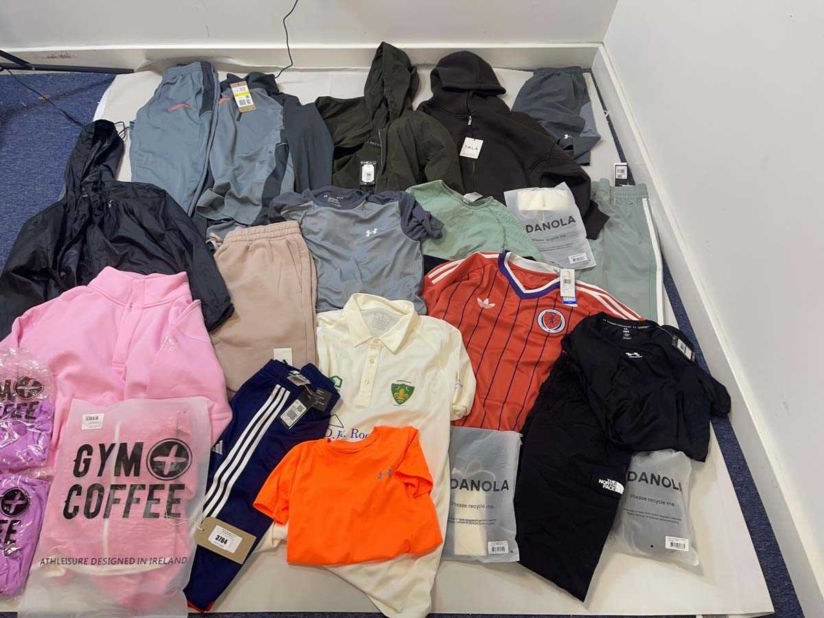 Lot 3784 - Sportswear to include Nike, Adidas, Sweaty...