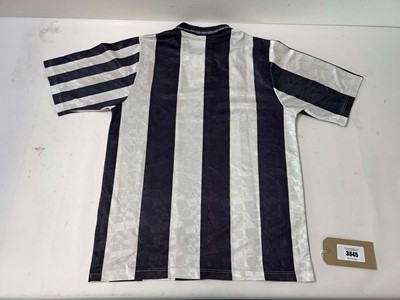 Lot 3845 - Vintage 90-91 Newcastle United football shirt...