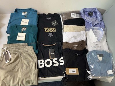 Lot 3846 - Men's clothing Boss, Penfield, Adidas, Jack &...