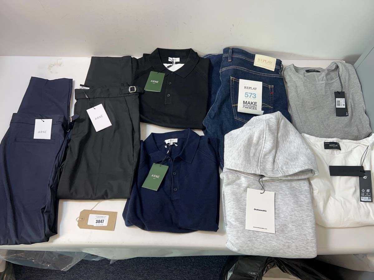 Lot 3847 - Men's clothing Arne, Brothers and Kin, Replay