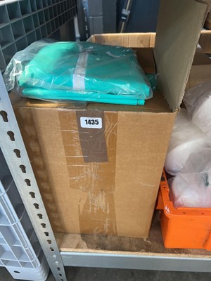 Lot 1435 - Box of disposable coveralls