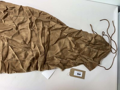Lot 3849 - Asandra Studios Maya Dress (8) Brown (hanging)