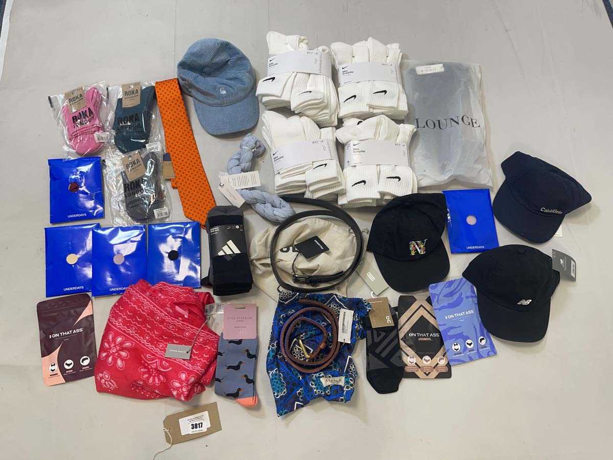 Lot 3817 - Designer accessories to include Nike, Roka,...