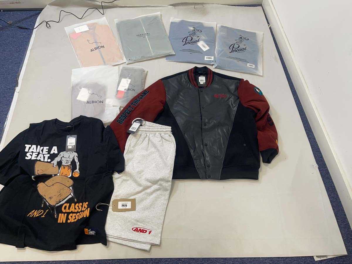 Lot 3825 - Clothing to include Percival, Albion & And 1
