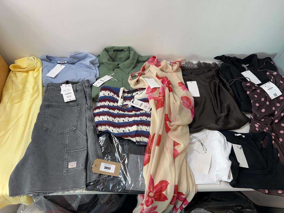 Lot 3853 - Ladies clothing Zara, ASOS, Bershka