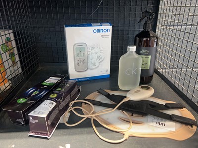 Lot 1441 - Sensse LED Face Mask together with CK1 Spray,...