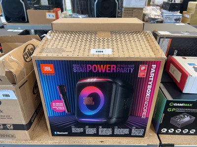 Lot 1194 - JBL Partybox Encore 2 portable bluetooth...