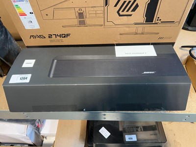 Lot 1204 - Bose Solo soundbar 2, boxed