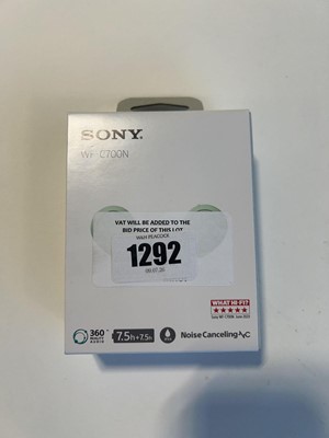 Lot 1292 - Boxed pair of Sony WF-C700N in ear bluetooth...
