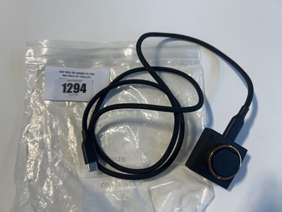 Lot 1294 - Ultra Human ring with charging cable