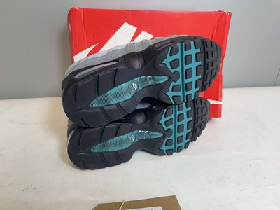 Lot 3898 - Nike UK5.5 air max 95 trainers in cool grey -...