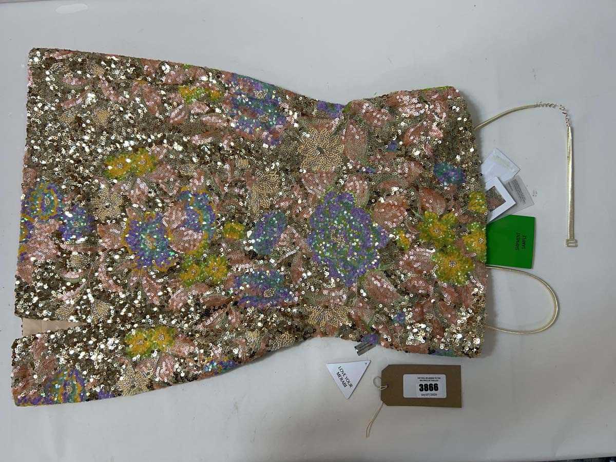 Lot 3866 - Ladies Nadine Merabi Leila Floral dress (12)...