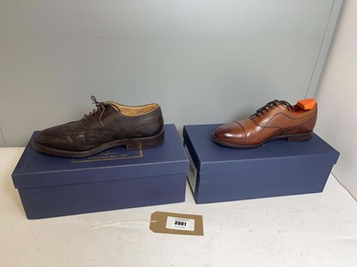 Lot 3901 - 2x boxed pairs of Tricker's shoes both size...
