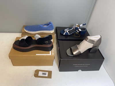 Lot 3903 - 4x boxed pairs of shoes to include Marco Tozzi...