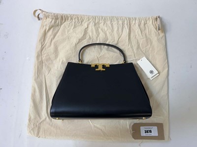 Lot 3870 - Tony Burch Eleanor satchel handbag Black...