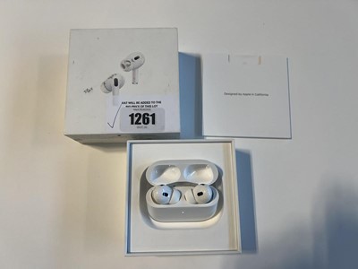 Lot 1261 - Apple AirPods Pro (2nd Generation), boxed