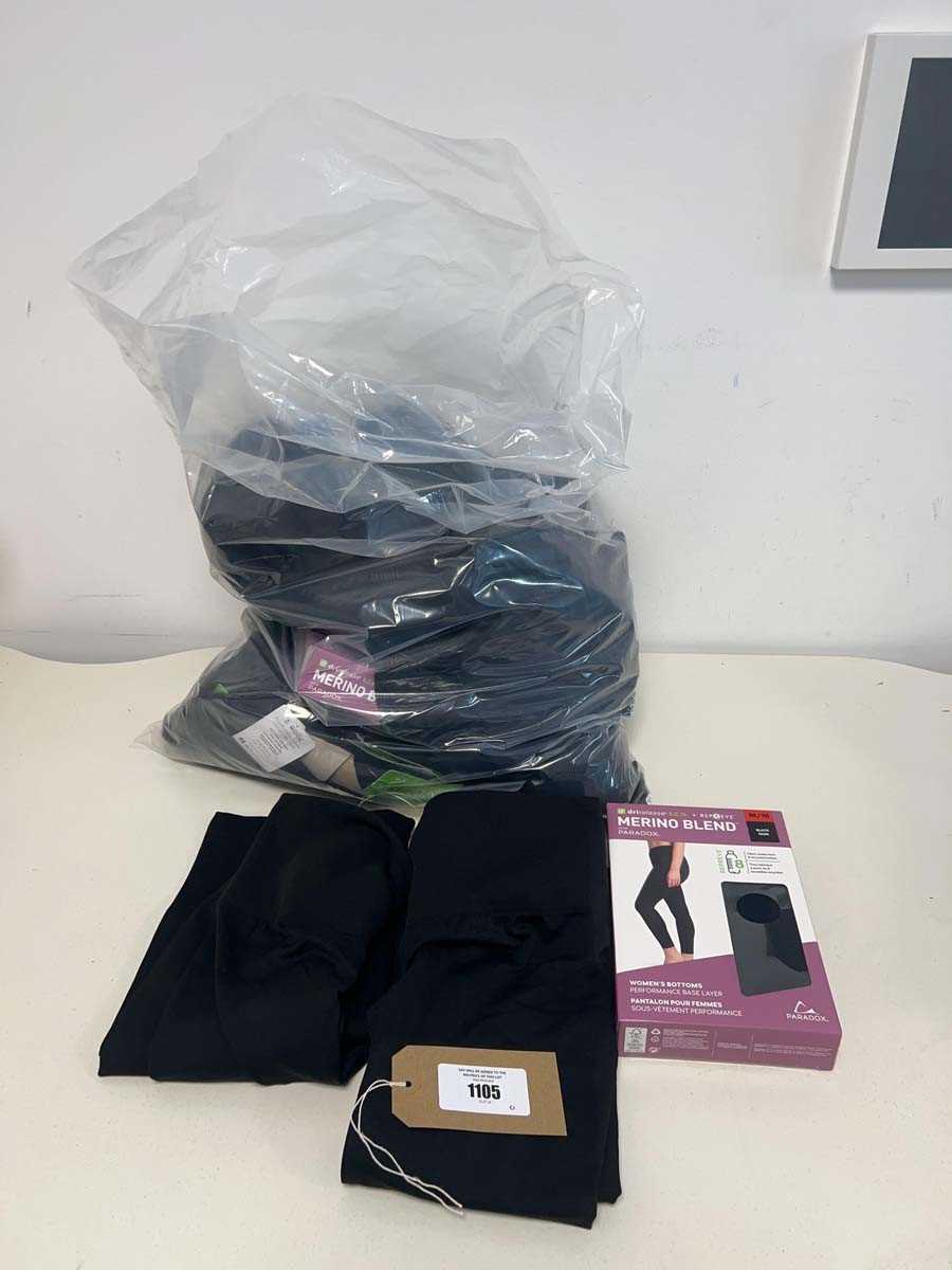 Lot Approx. 20 pairs of ladies merino blend base...