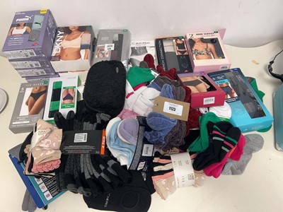 Lot 1123 - Bag containing men's and women's underwear,...