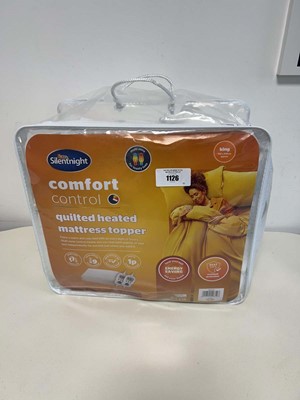 Lot 1126 - A Silentnight comfort control heated mattress...
