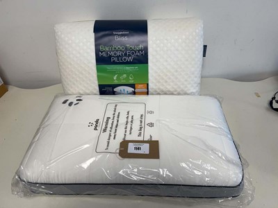 Lot 1141 - A Panda London charcoal infused memory foam...