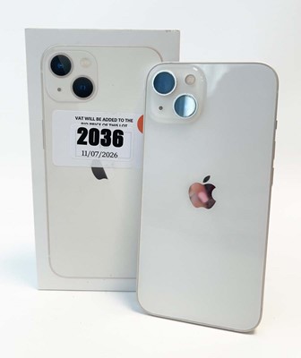 Lot iPhone 13 128GB Starlight with box