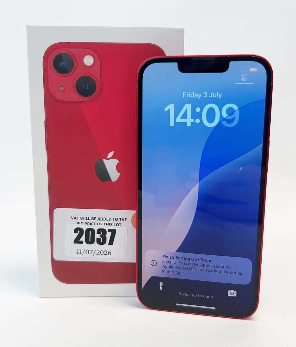 Lot iPhone 13 128GB Red with box