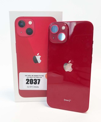 Lot iPhone 13 128GB Red with box
